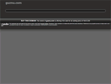 Tablet Screenshot of guznu.com